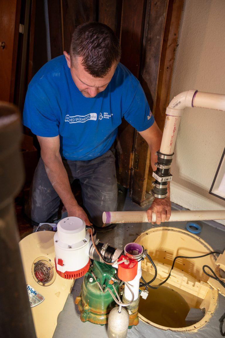 Battery Backup Install - Basements Plus