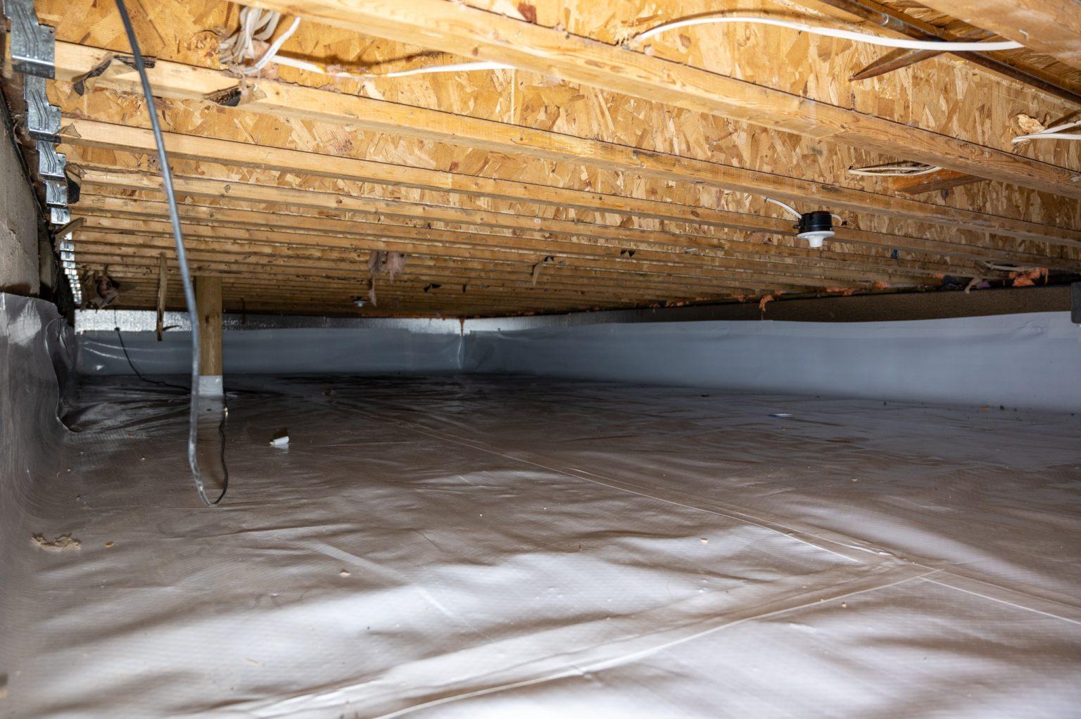 Crawl Space Encapsulation Gallery - Basements Plus