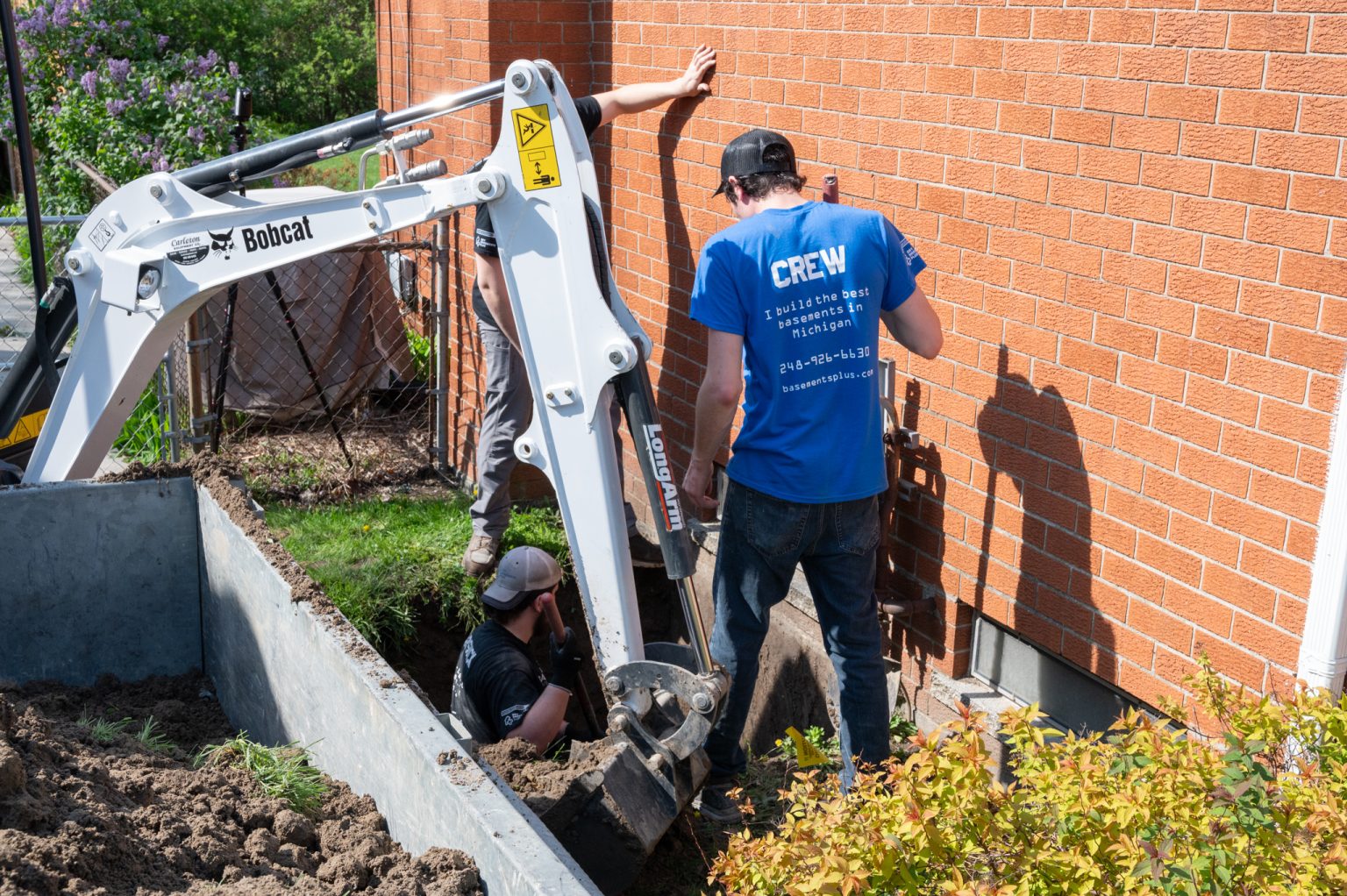 Egress Window Install - Basements Plus