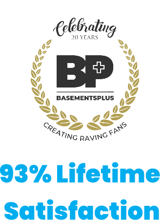 93% lifetime satisfaction badge